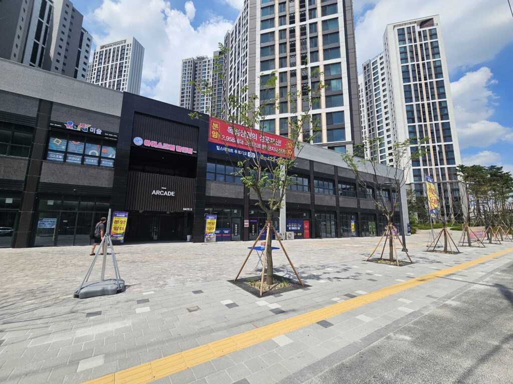 front right side - 힐스테이트 푸르지오 주안 단지내상가